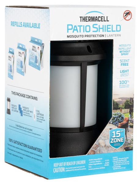 Thermacell Patio Shield Lantern, Ther Psll2  Patio Shield Repeller Lantern