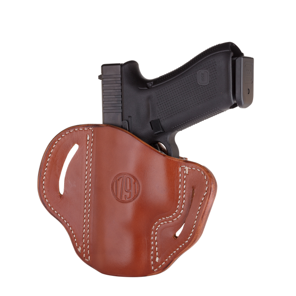 1791 Bh2.4 Belt OWB Muli-fit - Optic Rdy  RH Rug Sec9/sim Brn