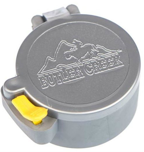 This Butler Creek flip-open scope cover, it is size 18, which fit a 1.700" or 43.2mm.