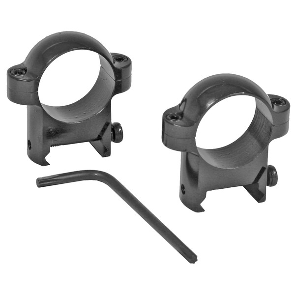 Burris Zee Rings 1" Medium - Steel Gloss