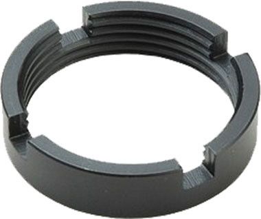 Ergo Grip Mil-spec Castle Nut - For Ar-15 Steel Black