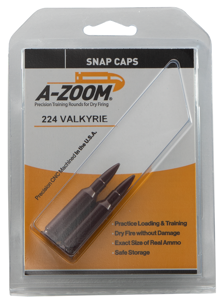 A-zoom Metal Snap Cap - .224 Valkyrie 2-pack