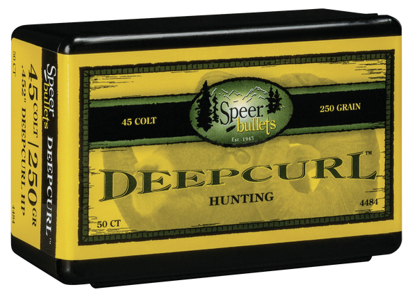 Speer Ammo Deepcurl, Speer 4484      Bull .452 250 Dchp             50