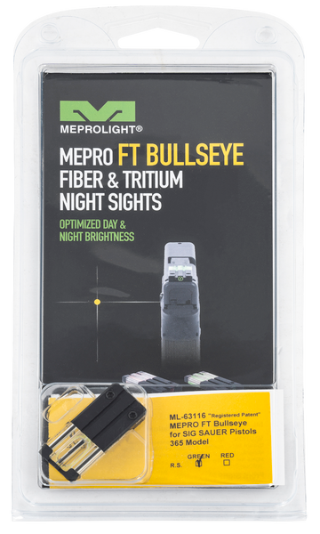 Mepro Usa Llc Ft Bullseye, Mepro 631163108  Ft Bullseye p365 Rear Gr(not Sas)