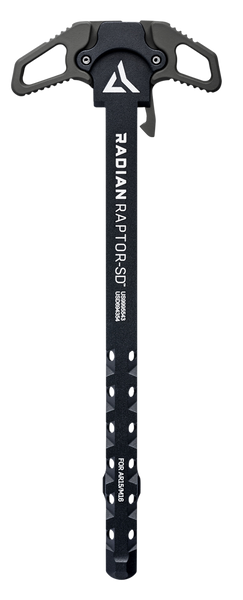 Radian Weapons Raptor-sd, Radn R0561 Raptor-sd Charg Hand AR15 Rad Gry