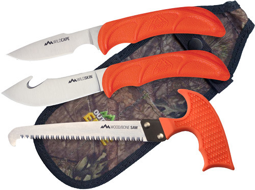 Outdoor Edge Wildguide 3 Piece - Hunting Combo W/mo Sheath