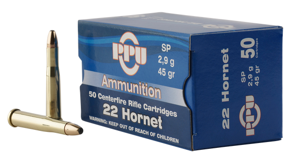Ppu Standard Rifle, Ppu Pp22h       22 Hor       45 Sp           50/20