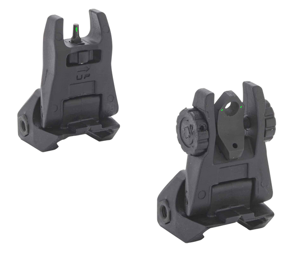 Mepro Usa Llc Mepro Fubs, Mepro 404100     Fubs-flip Backup Sght 2dot Blk
