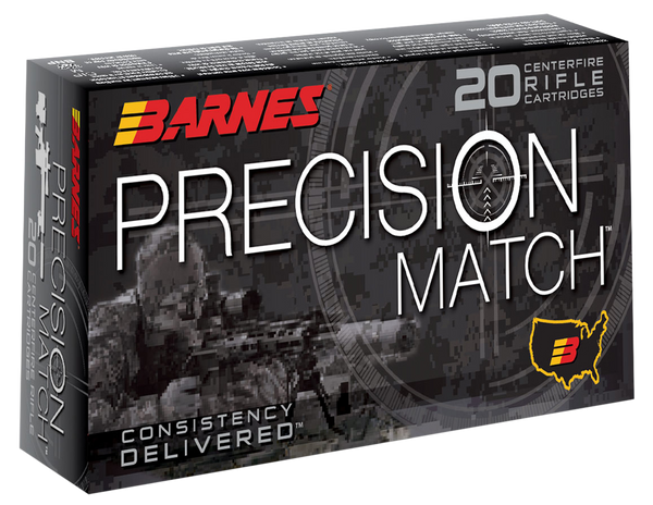 Barnes Bullets Precision Match, Brns 30831 Bb65gr2     6.5grn    120 Otm Bt  20/10