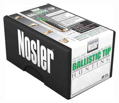 Nosler Bullets 30 Cal .308 - 168gr Ballistic Tip 50ct