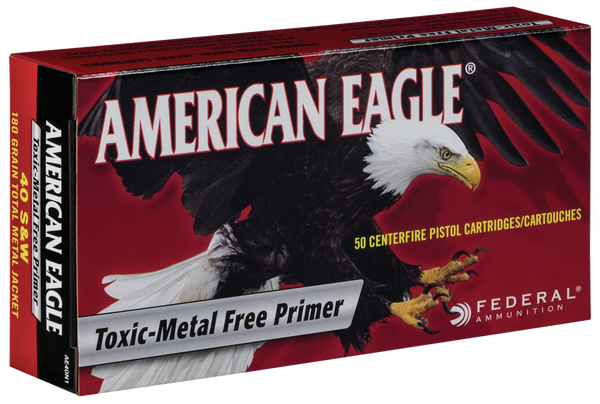 Federal American Eagle, Fed Ae40n1       40        180 TMJ         50/20