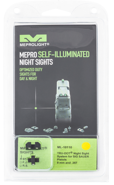 Mepro Usa Llc Mepro Tru-dot, Mepro 101103201  Trudot Sig P226/320/365   Grn/ylw