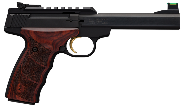 Bg Buck Mark Plus Udx .22lr - 5.5" As 10sh M.blued Rosewood