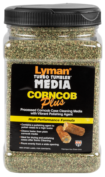 Lyman Tumbler Media - Treated Corn Cob Plus 2-lbs.