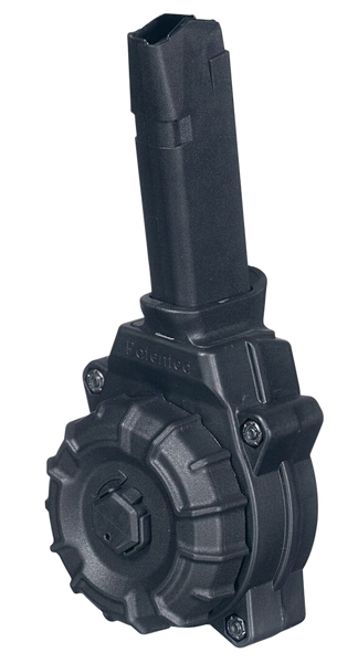 Pro Mag Magazine Glock 48/43x - 9mm 30-round Drum Black Poly
