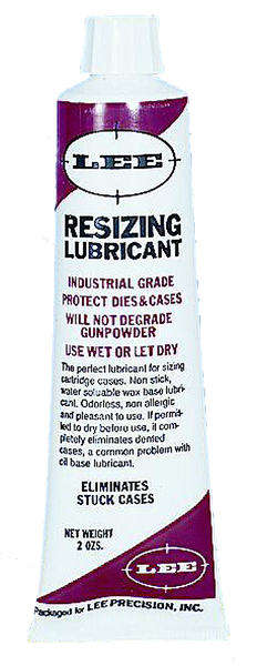 Lee Resizing Lube 2oz. Tube -