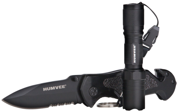 Humvee Accessories Rescue Knife/flashlight, Camp Hmvkcer1     Humvee Rescue Combo