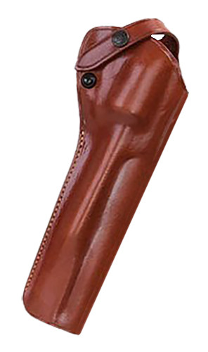 Galco Sao Belt Holster Rh - Leather Saa Ruger Sup Blk 7.5"