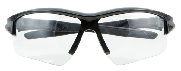 Howard Leight Acadia Glasses - Black Frame/clear Lens