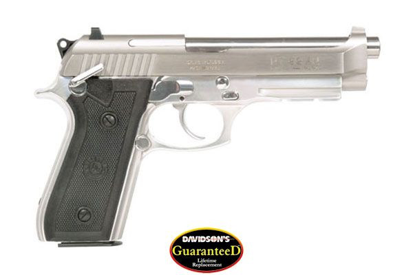Taurus PT92 AF 9mm Pistol - Stainless Steel