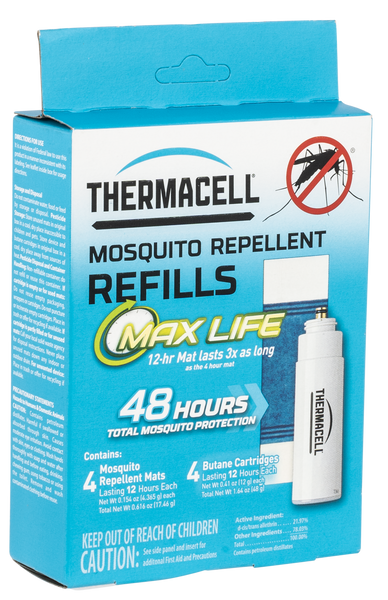 Thermacell Refill Unit Max - Life 48 Hour (4 Fuel4 Mats)