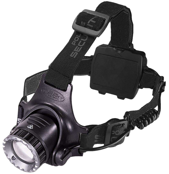 Lb Marketing 97745 Long Throw Headlamp  Black Aluminum LED 470 Lumens 500 Meters Beam Distance