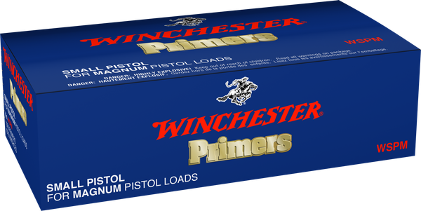 Winchester Ammo WSPM Centerfire #1-1/2M - 108 Small Magnum Pistol 1000 Per Box/5 Case