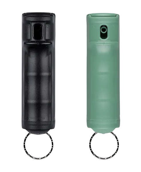 Sabre F15BKSGG04 Pepper Gel UV Dye 25 Bursts Black/Green 2 Pack Includes Snap Clip