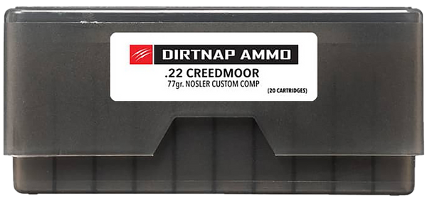 Fierce Firearms DNP22CM77gr Dirtnap  22Creedmoor 77gr 20 Per Box/10 Case