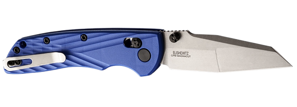 Hogue Deka Able Lock Folder - 3.25" Mod Wharncliffe Poly Blu