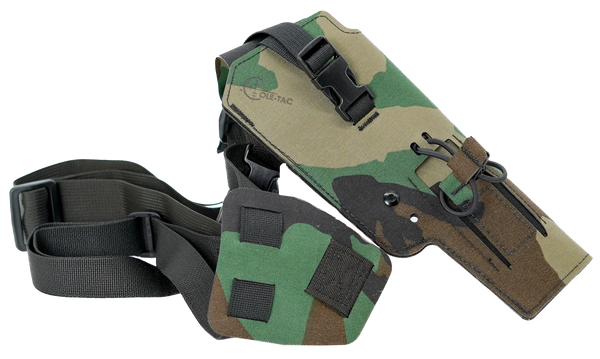 Cole-tac VW116 Varmint Wrangler Pistol Holder M81 Woodland Right Hand