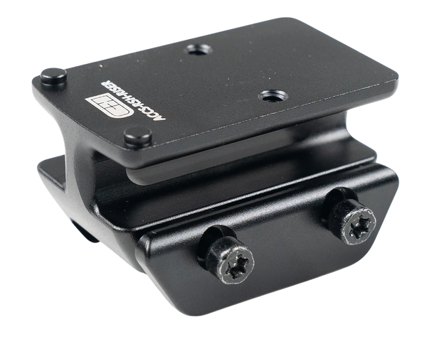 C&H Precision RISERRSH   Picatinny Mount Black Steel