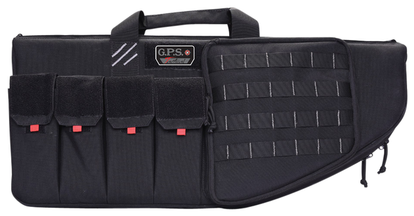 GPS Bags T30ARB Tactical AR Case 30" Black 1000D Nylon with Mag & Storage Pockets, Lockable Zippers, External Handgun Pocket & DuPont Teflon Coating