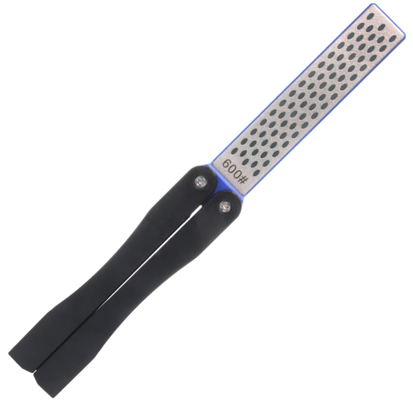 Cold Steel CSKSDSDW Double Sided Knife Sharpener Black Folding Diamond Sharpener Coarse/Fine