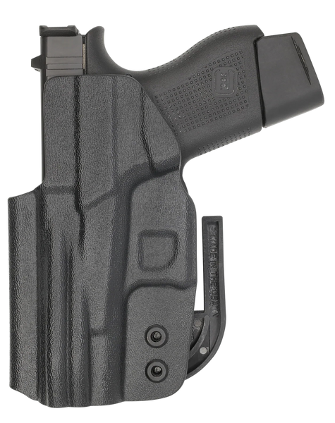 C&G Holsters 0026100 Covert  IWB Black Kydex Belt Clip Fits Glock 42