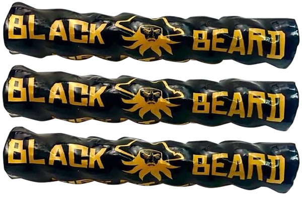 Black Beard Fire Starters 3PACK Fire Rope  Black 3 Pack