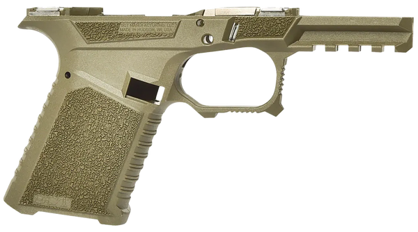 Sct Manufacturing 0225000100IB Compact  Compatible w/ Gen3 19/23/32 OD Green Polymer Frame Aggressive Texture Grip Includes Locking Block