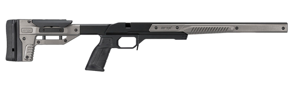 Mdt Sporting Goods Inc 104781GRY Oryx Rifle Chassis Gray Aluminum Fits Ruger 10/22