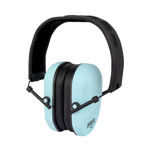 Radians VXP820BX Vertex Passive Earmuff 23 dB Over the Head Aqua Blue/Black