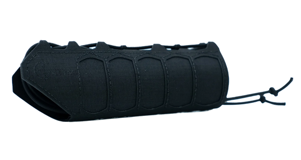 Cole-tac HG101 SD Handguard Wrap No Slots Black Squadron 6.5" Long