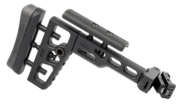 Samson 040617001 S.A.S.K. Tactical Black Anodized Aluminum Folding Skeletonized
