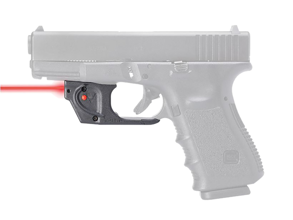 Viridian 9120092  E-Series Fits Glock 17/19/34/45/47 Red Laser Black Polymer Trigger Guard Mount