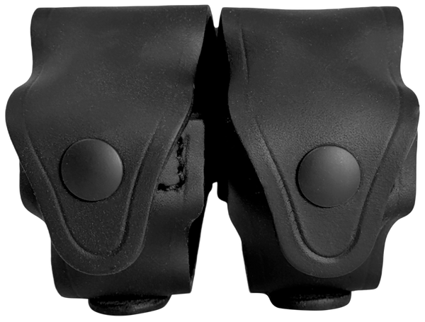 1791 Gunleather RVSLDSBLA Speed Loader Double Carrier Black Steerhide Compatible w/ 5/6 Shots
