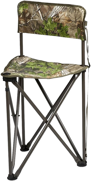 Hunters Specialties HS1001531 Tripod Camochair  Folding Mossy Oak Bottomland Steel/Polyester