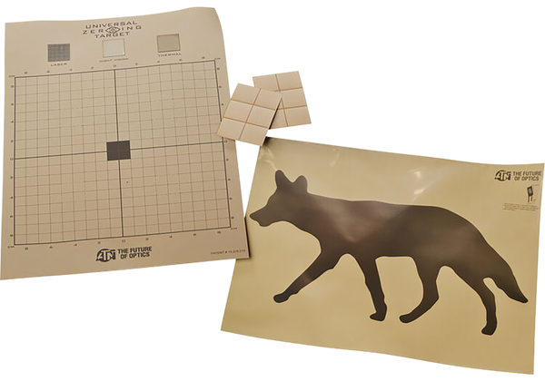 Atn Thermal Coyote Target (1) - W/12 Pasters!