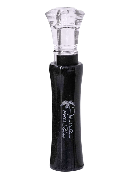 Duck Commander DCJGPS John Godwin Pro Series Friction Call, Double Reed Attracts Ducks, Black Acrylic
