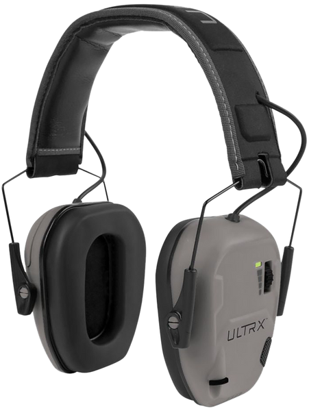 Ultrx Bionic Earmuff - Cement Gray 22db!