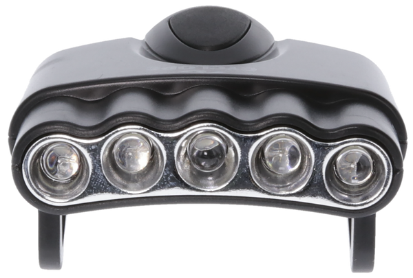 Cyclops CYC-HCPACK-W Orion 5-LED Hat Clip Light Black 27 Lumens White LED