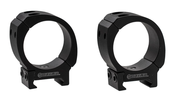 Wheeler 1133754 Sporter Scope Rings  Black 34mm Medium