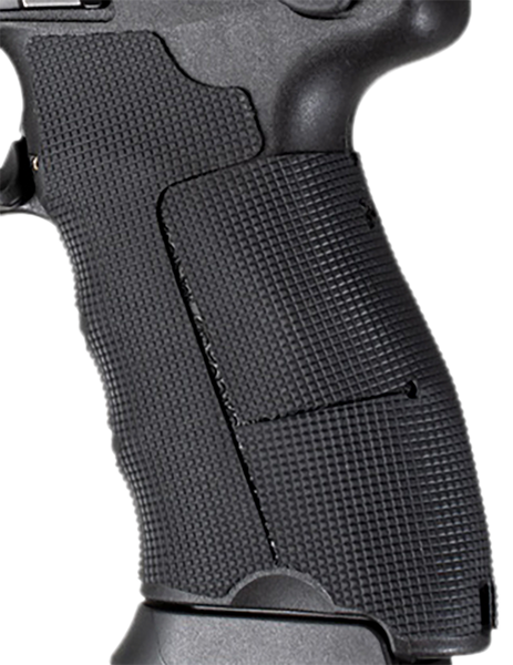 Hogue 17948 Wrapter  Black Rubber Fits H&K 45